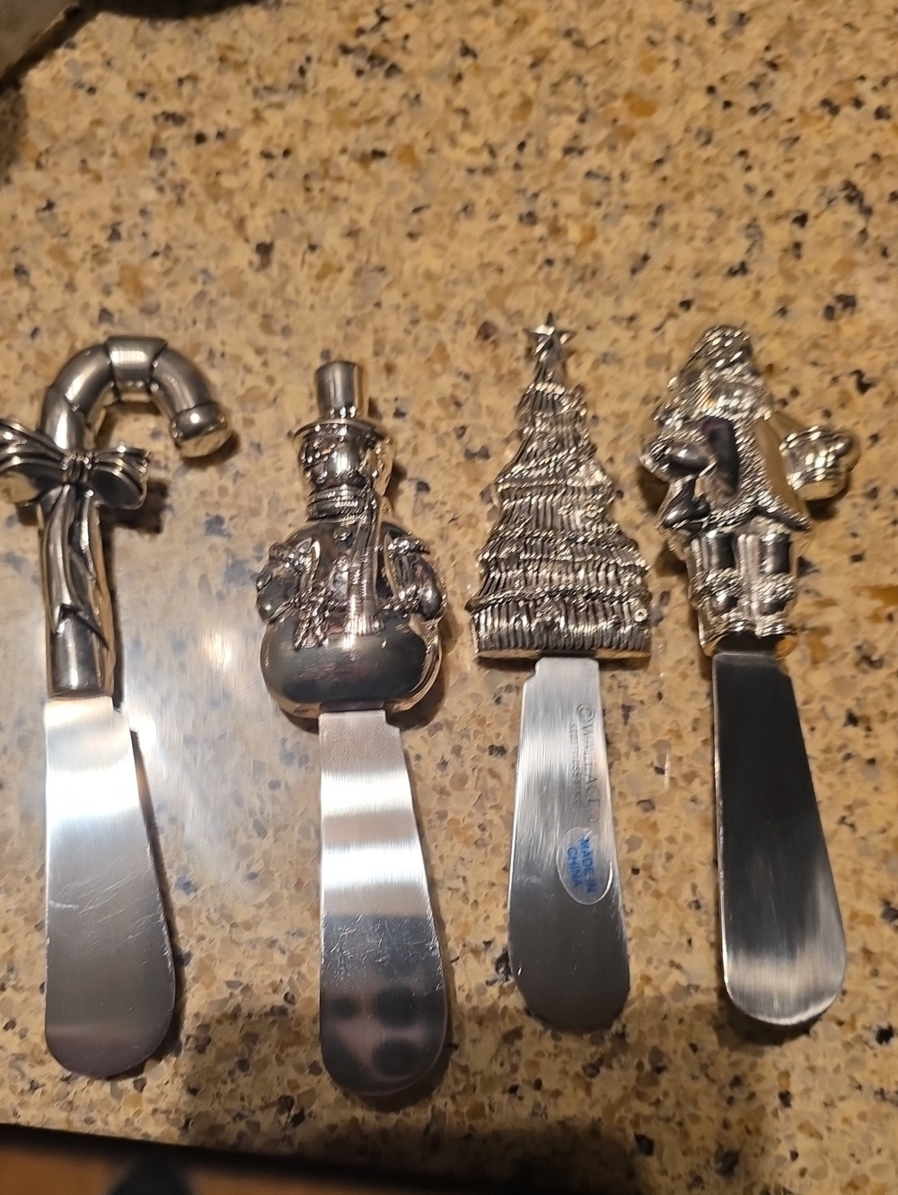Holiday Silver Spreader Set - Silver